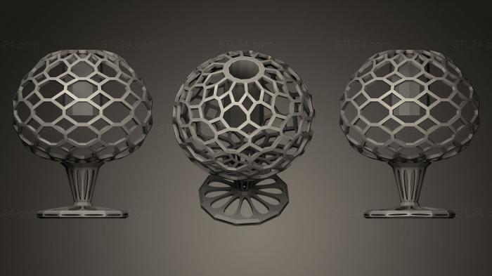 Geometric shapes (Wire 2, SHPGM_0117) 3D models for cnc